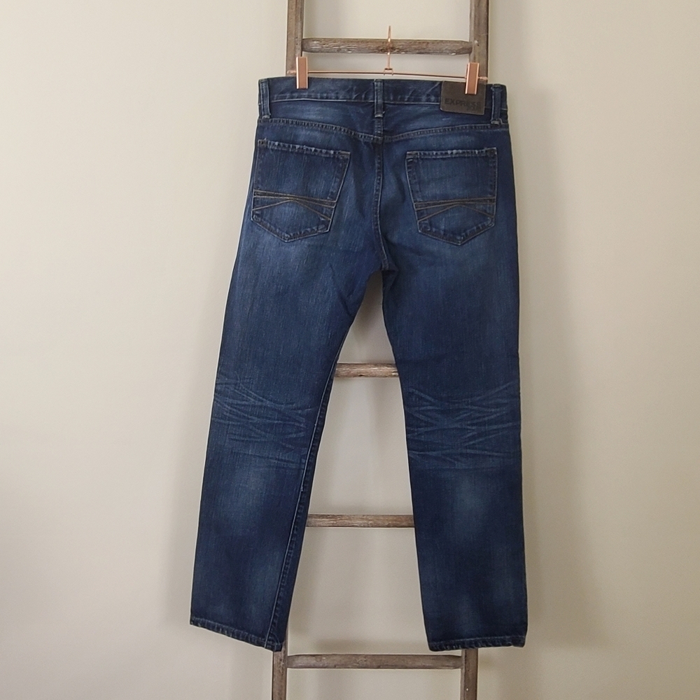 ⭐️40% Off⭐️ Express Men's Distressed Rocco Jeans - Picture 8 of 13